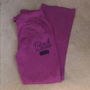 PINK sweatpants, good condition, super comfy